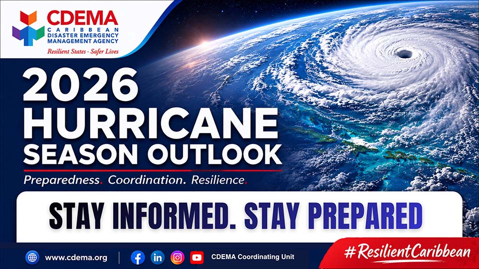 CDEMA 2026 Hurricane Season Outlook