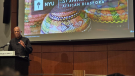 Sir Hilary Beckles Returns to NYU as Distinguished Scholar to lecture on Slavery Economics